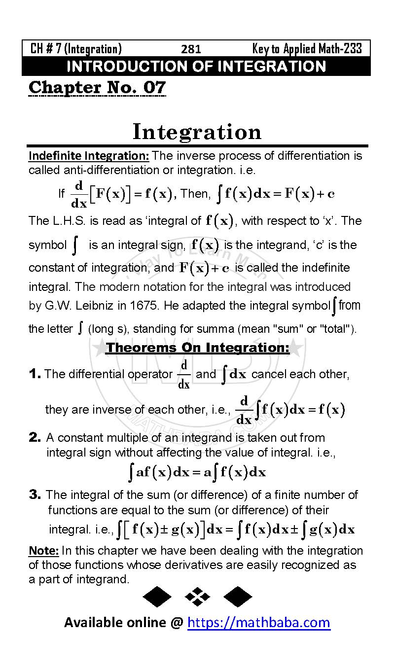 Exercise # 7.1 | Math 233